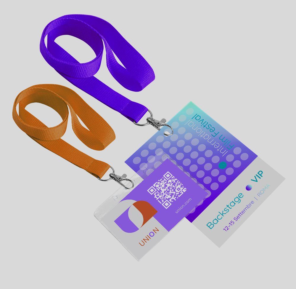 Badge e porta badge