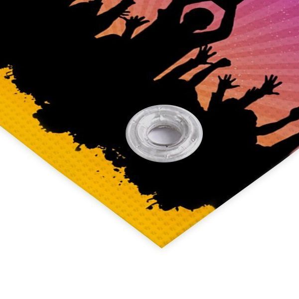 Striscione in Microforato