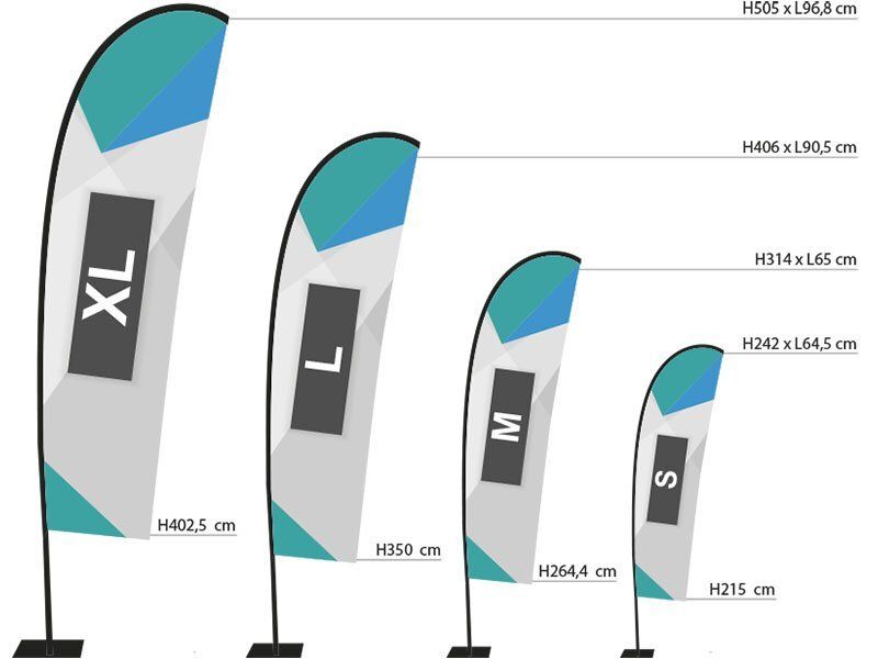Bandiera a Coltello Personalizzata