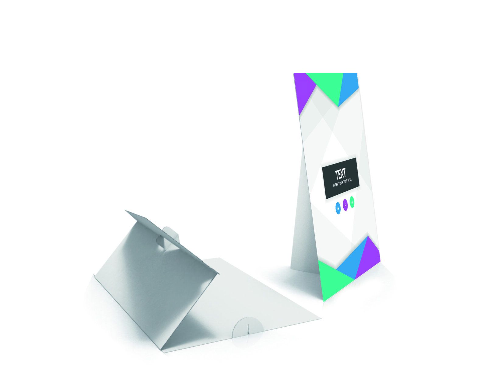 Cartelli vetrina automontanti