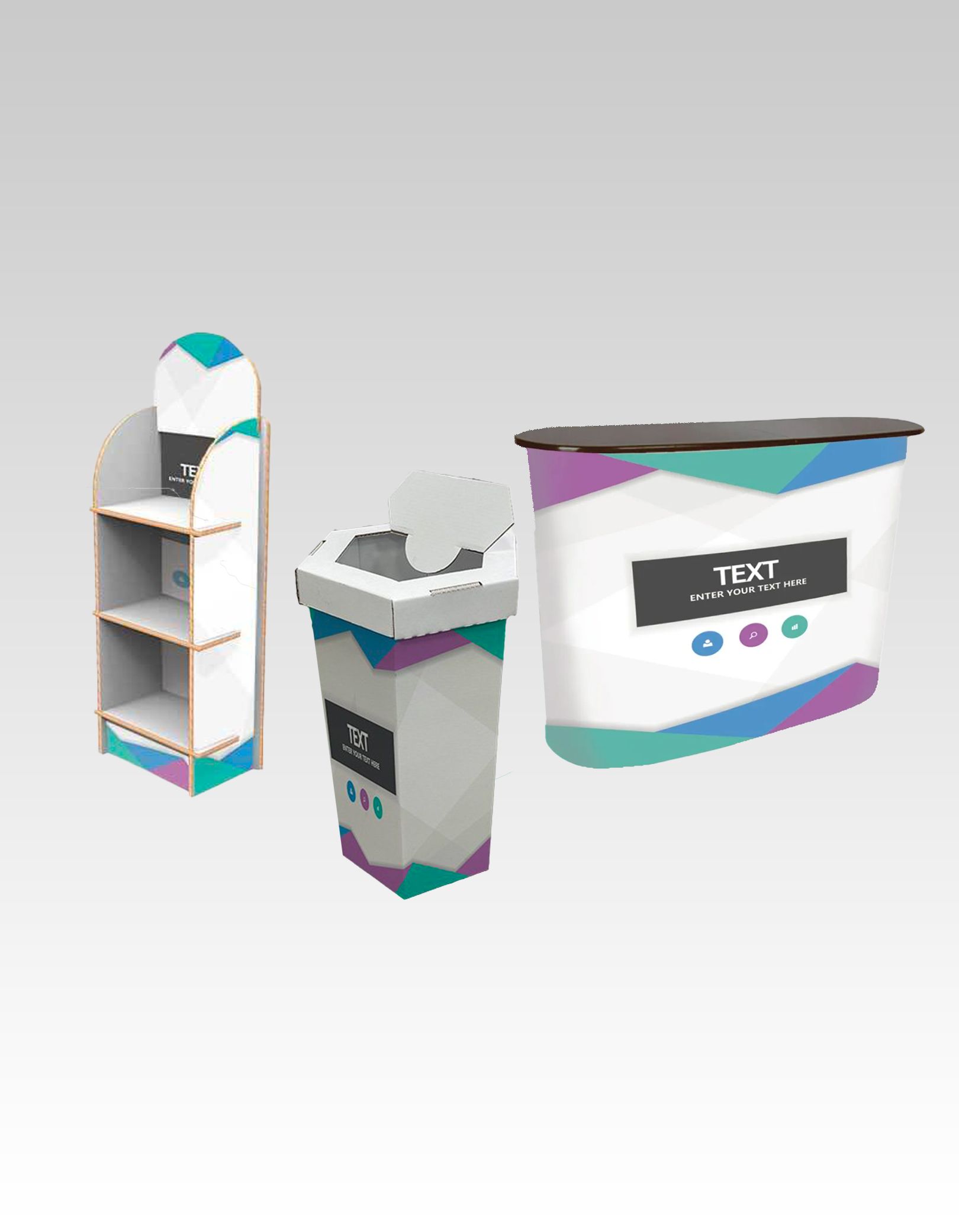 Espositori da Terra Personalizzati