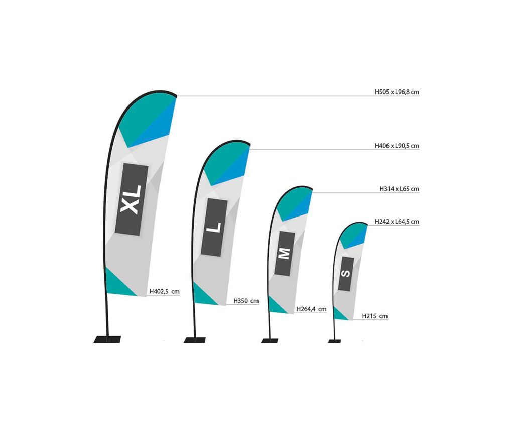 Bandiera a Coltello Personalizzata