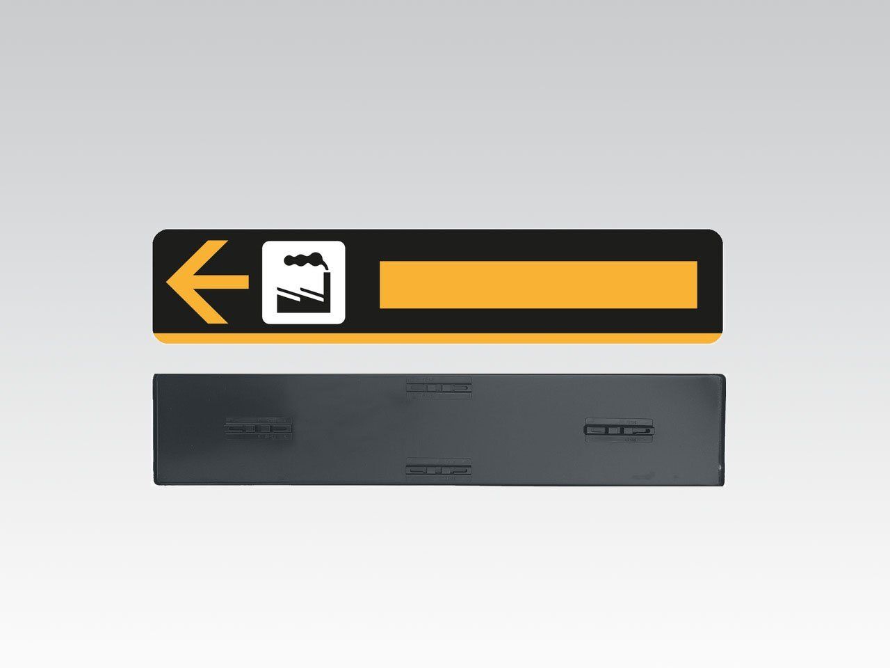 Frecce segnaletiche 125x25 cm