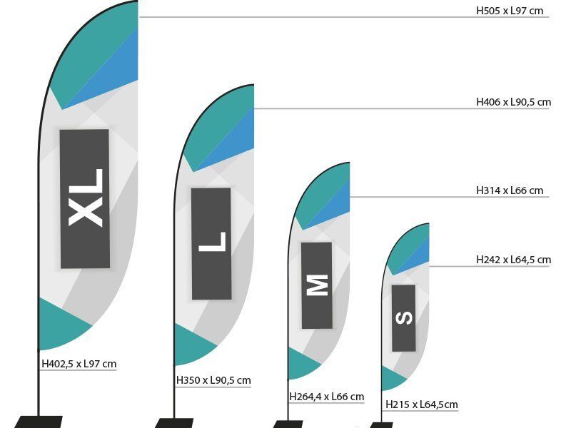 Bandiera ad Ala personalizzata