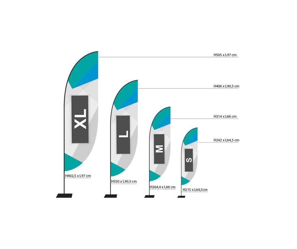 Bandiera ad Ala personalizzata