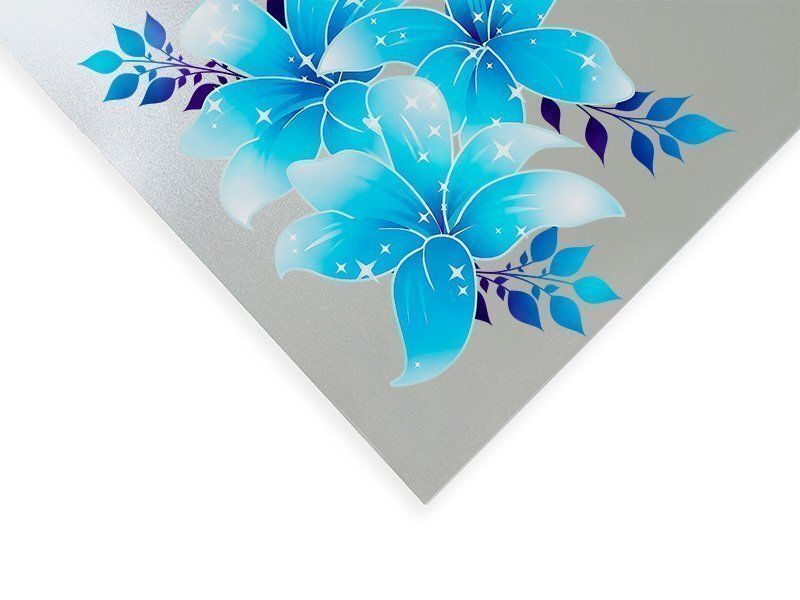 Stampa su PVC Metallizzato