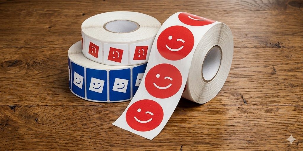 Etichette Bobina Sagomate