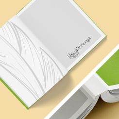 Libri rilegati con brossura fresata